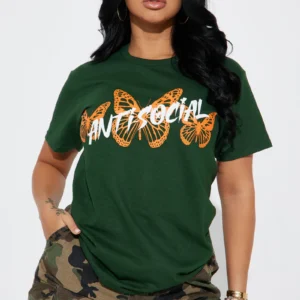 Anti Social Energy Graphic Tee