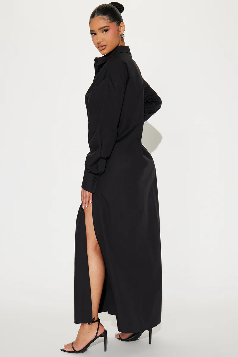 Eleanor Oversized Shirt Maxi Dress