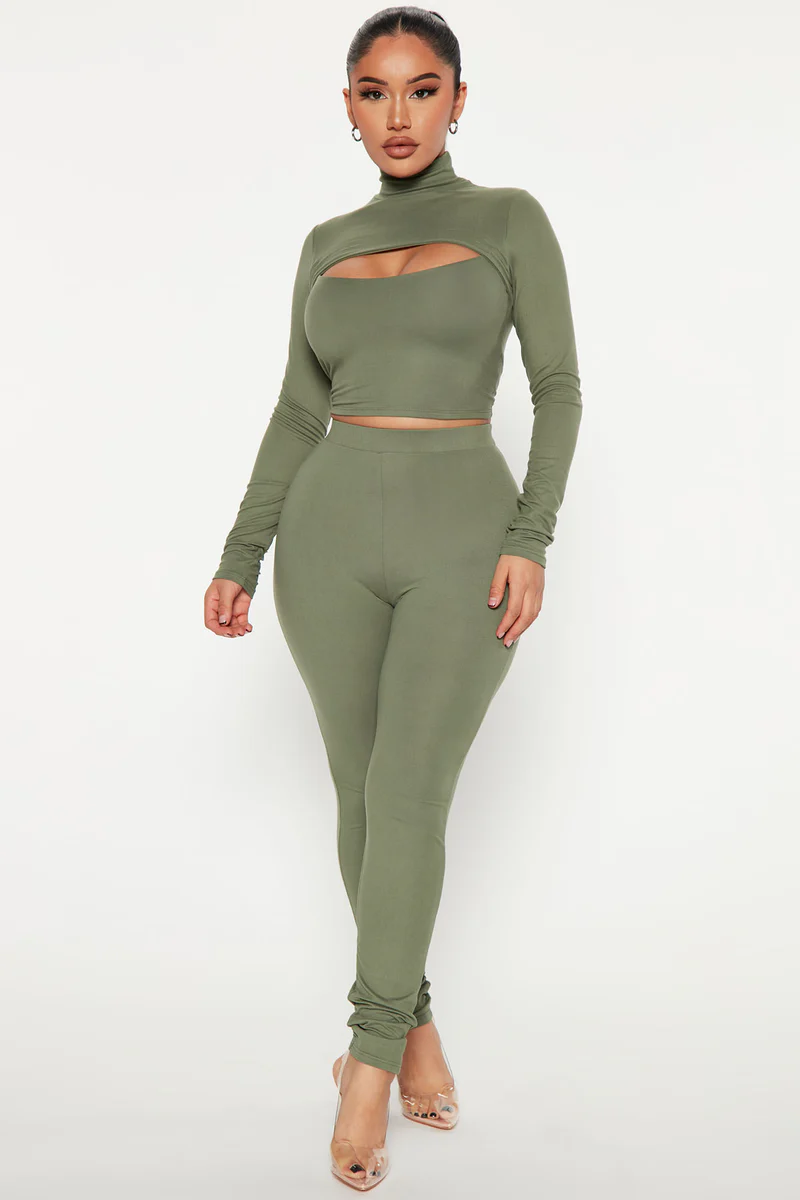 Baddie On The Go Legging Set