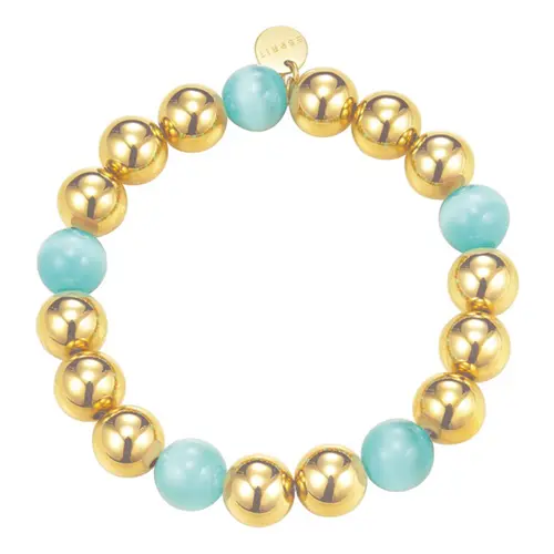 Esprit Bracelet bold spheres mint gold ESBR11662A160