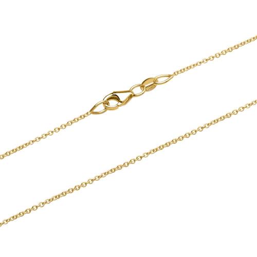 Filigree anchor chain in 14ct gold GC0016