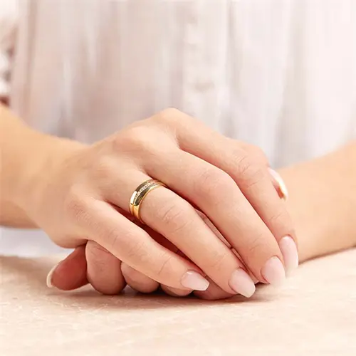 Unique Vivo Wedding Rings sterling sterling silver gold plated