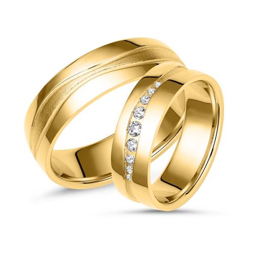Unique Vivo Wedding Rings sterling sterling silver gold plated