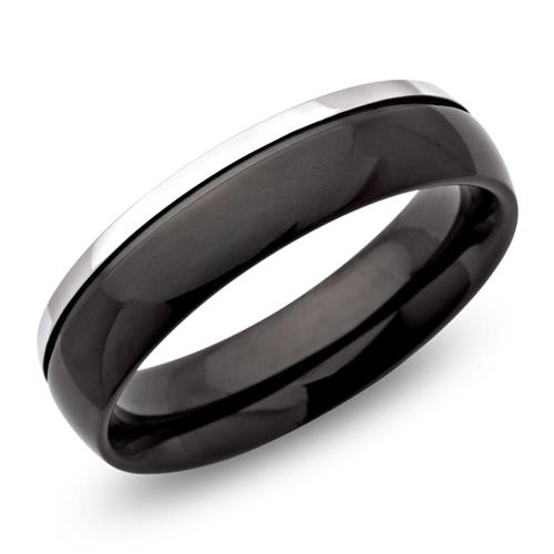 Unique Wedding Rings Stainless steel partner rings 6mm