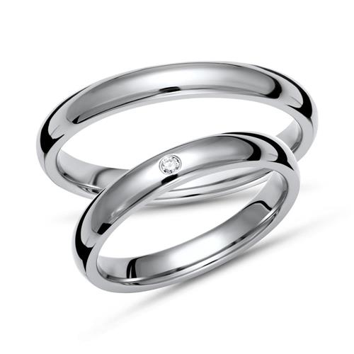 Unique Wedding Rings Titanium wedding rings brilliant