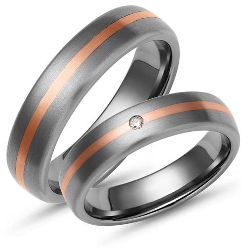 Unique Titanium Wedding Rings