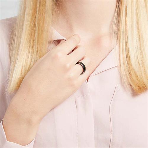 Unique High Quality tungsten wedding rings black