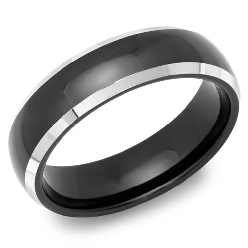 Unique High Quality tungsten wedding rings black
